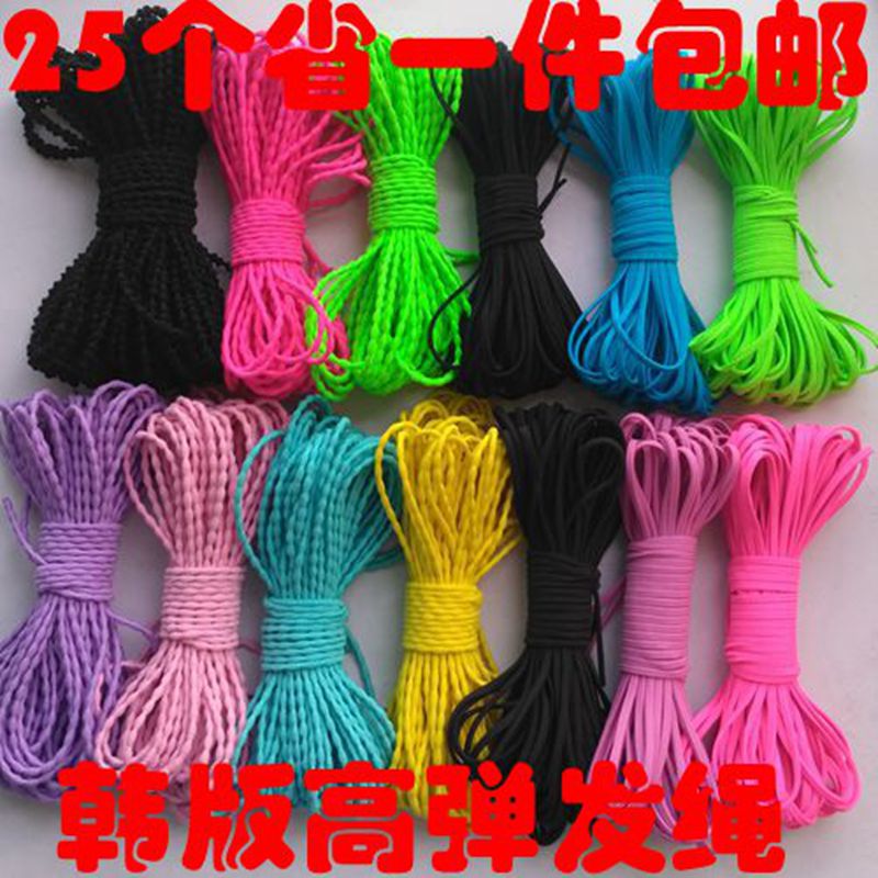 高弹力橡皮筋发绳扎马尾儿童头饰