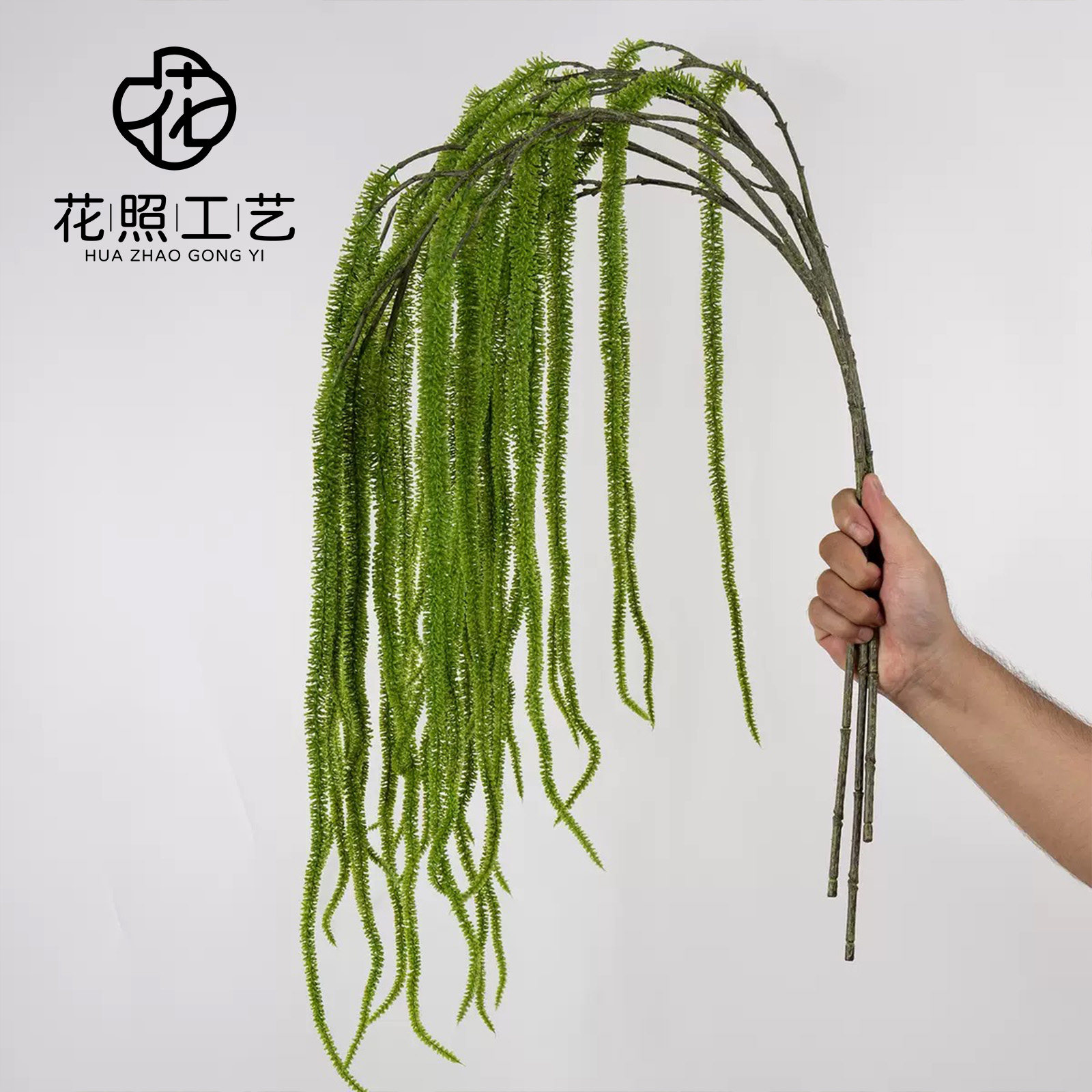 吊米仿真花艺情人泪柔丽丝垂吊假花高端工程造景花材婚庆软装插花
