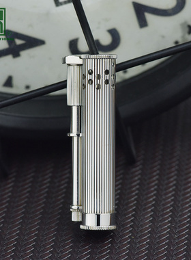 日本WIN进口打火机煤油黄铜密封好备用油仓户外级生活防水打火机