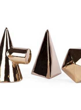金字塔多面体欧式风客厅卧室摆件