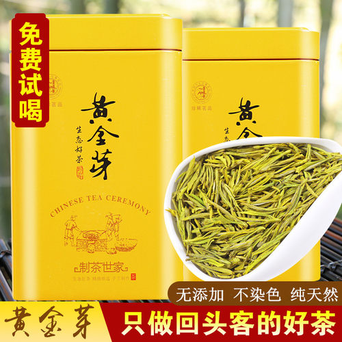 浙江浓香型500g安吉白茶黄金芽