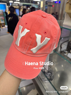 韩国直邮～潮牌openyy～25新款帽子～帽深10.5帽檐6.7～