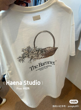 韩国直邮～the barnnet八奶～24年新款半袖～男女款～