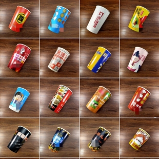 5000只起一次性加厚广告纸杯奶茶咖啡杯串串桶定做定制免设计排版