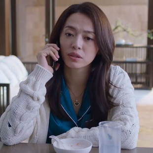 春装白色中长款开衫毛衣麻花破洞宽松女针织衫外套