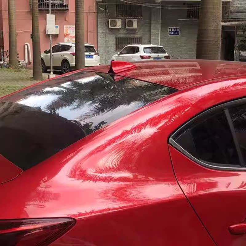 马自达3昂克赛拉魂动红鲨鱼鳍天线专用改装鲨鱼尾翼车顶沙鱼翼