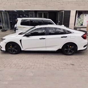 思域鲨鱼鳍顶翼鱼尾翼专用十代思域改装配件鲨鱼天线车顶装饰