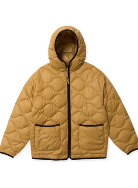 TACITURNLI CALEDONIADWON JKT D.F. 卡里多尼亚双面连帽羽绒夹克