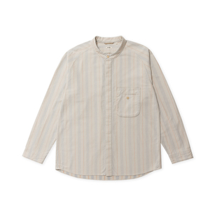SHIRT TACITURNLI MANHATTAN 条纹无领曼哈顿衬衣 STRIPE