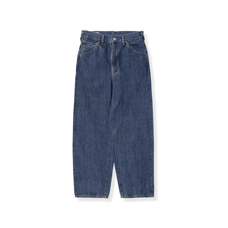 TACITURNLI长裤牛仔裤宽松重水洗