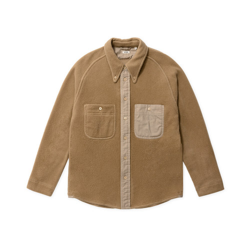 TACITURNLI FLEECE MANHATTAN BD SHIRT轻量化抓绒曼哈顿BD领衬衣