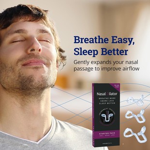 出口Nasal 止鼾鼻夹改善打呼噜夹子男女用 Dilator助眠安睡辅助器