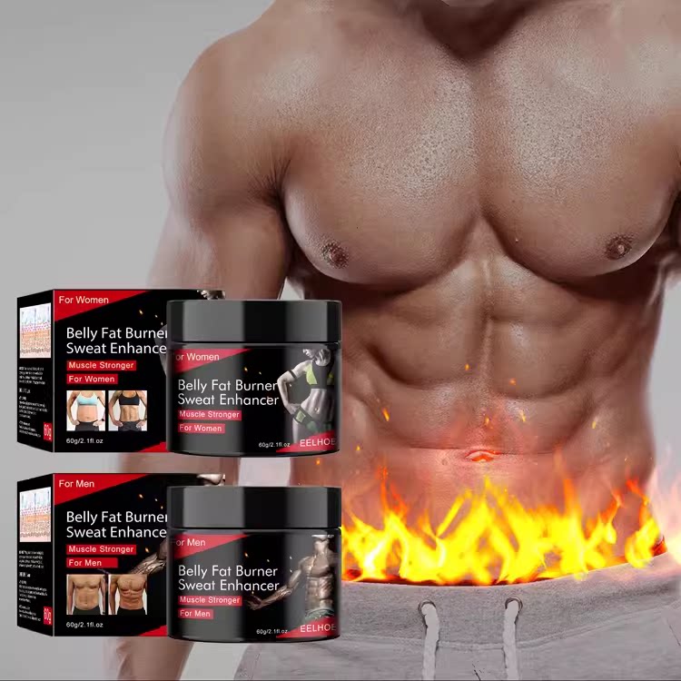 Fat Burning Cream男女用腹肌膏 改善肥胖大肚子辅助加速燃烧脂肪