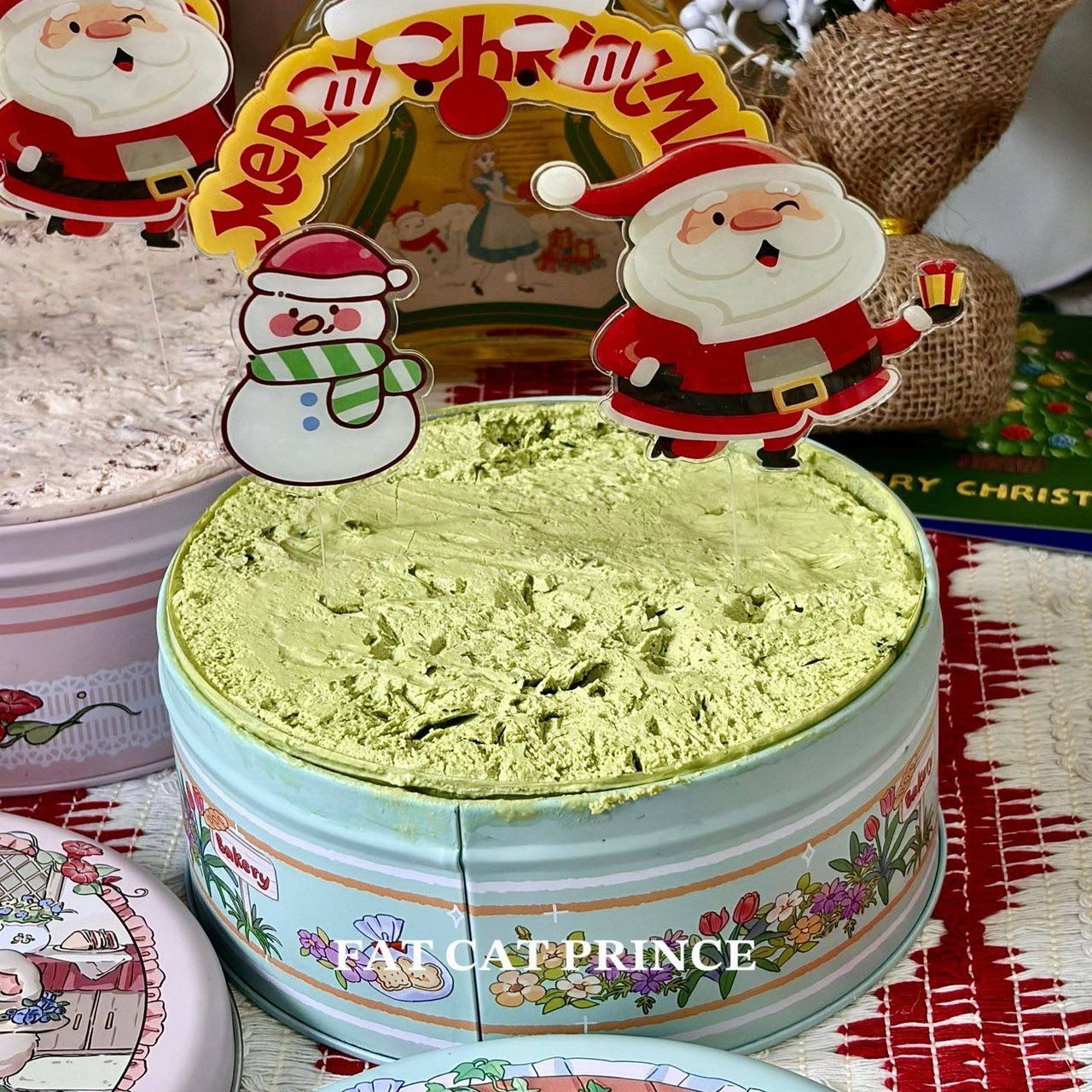 FATCAT抹茶泰茶罐子蛋糕430g/罐