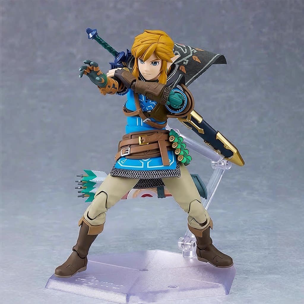 塞尔达传说 figma 626 林克 荒野之息 豪华版 关节可动手办摆件图片