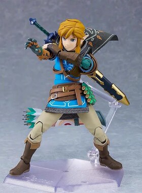 塞尔达传说 figma 626 林克 荒野之息 豪华版 关节可动手办摆件