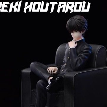 保单【肥宅gk】-灵泽工作室 冰菓  折木奉太郎 雕像手办模型动漫