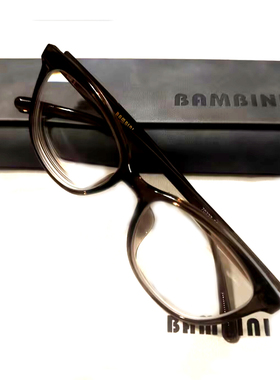 热销BAMBINI眼镜架板材镜框近视眼镜框 BAMBINI眼镜 70227 C3全框