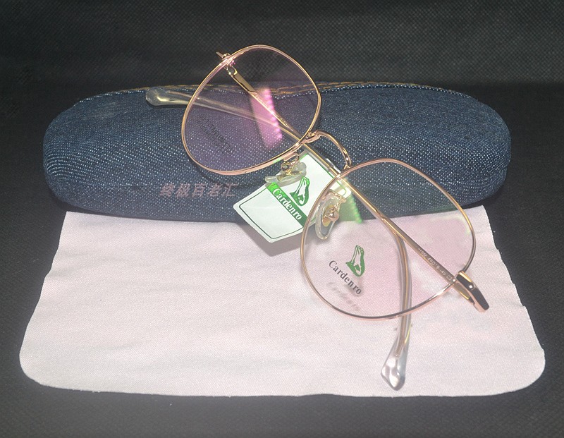 全框眼镜架全框合金女款近视眼镜