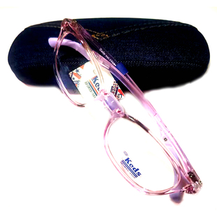 透明紫色近视儿童眼镜框 Y5076 热销科迪斯儿童眼镜架 科迪斯眼镜