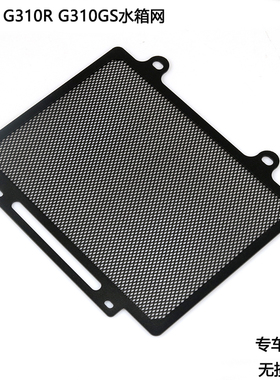 BMWG310R摩托车改装不锈钢水箱网G310GS散热器护板水箱护网罩