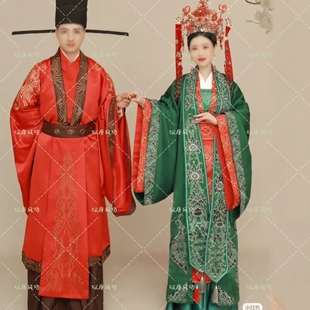 知否知否赵丽颖冯绍峰盛明兰顾廷烨同款古装汉服婚服宋朝绿女红男