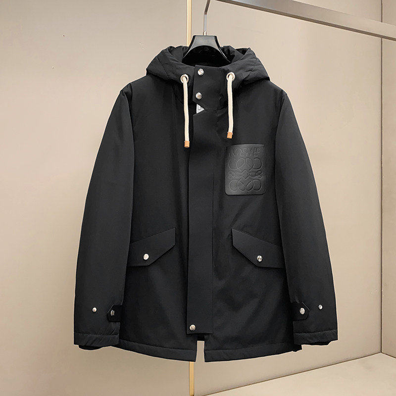 冬季棉服优质纯色男款精品外穿新羽绒服