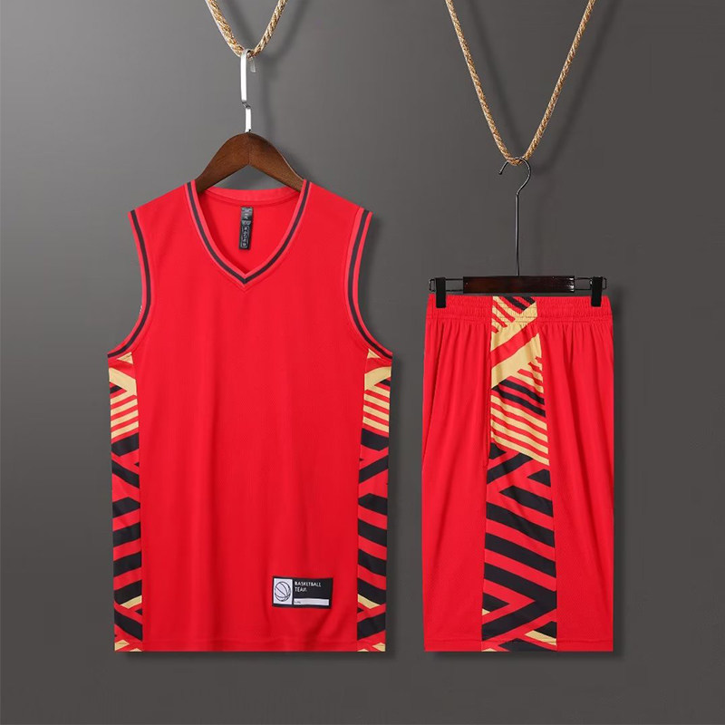 2025新款运动大码套装男夏季透气篮球服学生跑步篮球队服定制印字