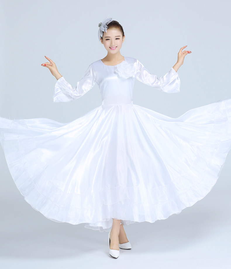 开场舞西班牙斗牛舞大摆裙演出服装舞蹈服舞台服表演服装教会服装