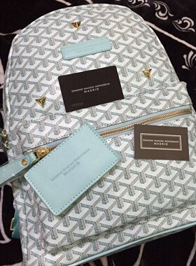 EMM双肩包马德里书包休闲背包ins戈雅韩剧情侣潮牌包减压时尚手提