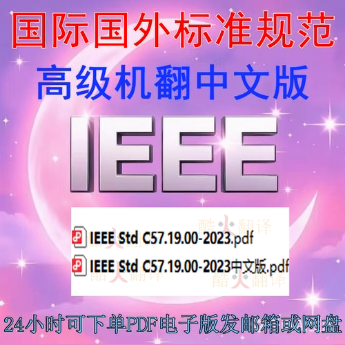 IEEE Std C57 19 00-2023 电力装置套管通用要求和试验程序 标准