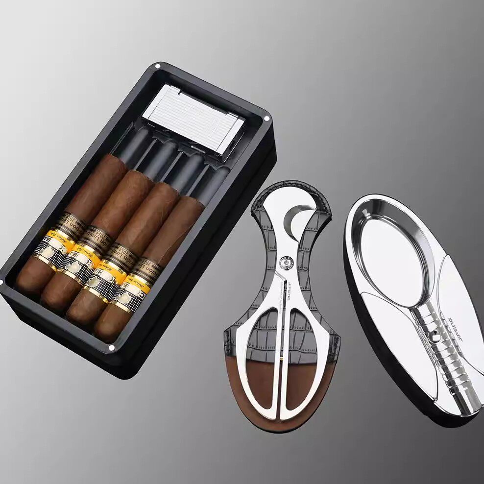 JIFENG高端雪茄剪刀武士大口径剪刀剪烟器钳子专用雪茄剪雪茄钳