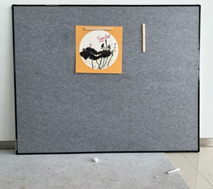 磁吸毛毡画板作品展示照片墙可移动大尺寸可定制1.6×2米