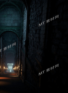 UE5.0虚幻5.0次世代中世纪奇幻地牢游戏环境场景Fantasy Dungeon