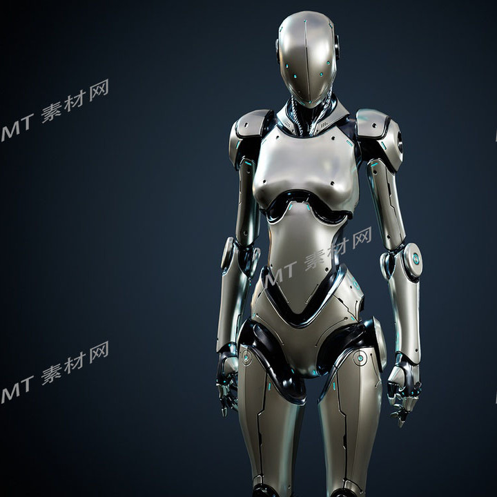 UE5.0未来机械铠甲战士游戏3D