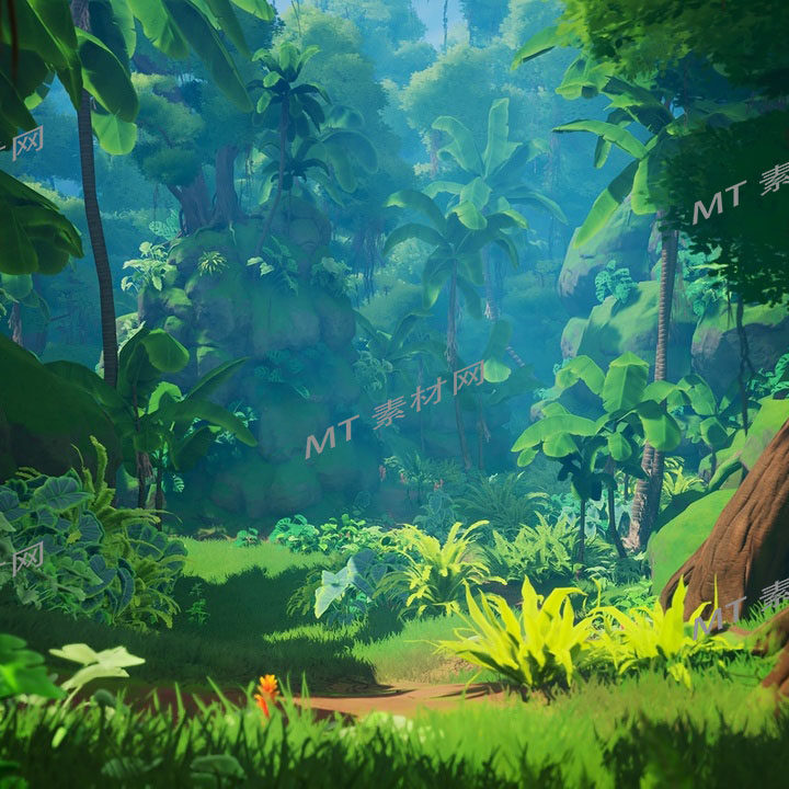 UE5.4虚幻5.4卡通风格化丛林自然游戏环境场景Pure Nature Jungle,商务/设计服务,游戏美术设计,淘宝优惠券,粉丝福利购,淘宝优惠卷