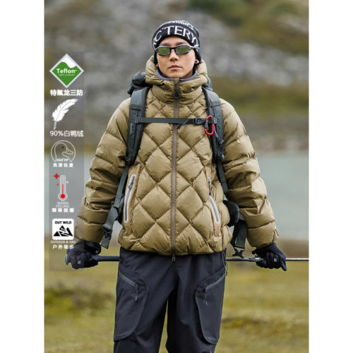 OW线上商店3M反光条保暖羽绒服