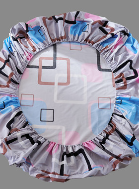 床笠席梦思保护套 床罩 床裙薄棕垫床垫套单件防滑防尘床套床单