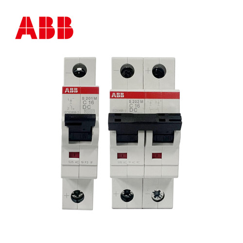 ABB空气开关S200M DC直流微型断路器UL/CE认证代理商销售原装正品