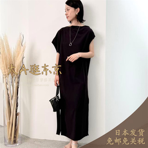 7折大A逛东京RV日本代购 不对称简约连衣裙