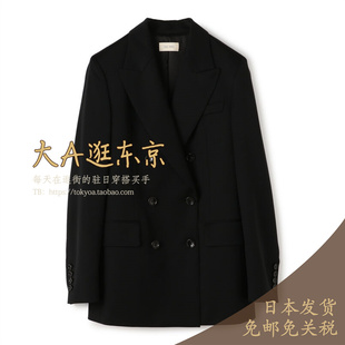 大A逛东京Edition日本代购 100%羊毛通勤百搭西装外套2色