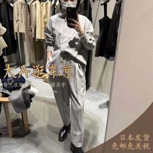 VIP8折大A逛东京depareille日本松紧腰羊毛休闲裤 日制B1154AFP262