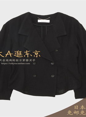 VIP5折大A逛东京ST日本代购 引进款纯羊毛翻领短外套2色