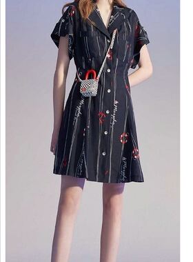 CANDACE 洪*女 春夏 专柜 女装 72058E 时尚 气质 连衣裙 2480