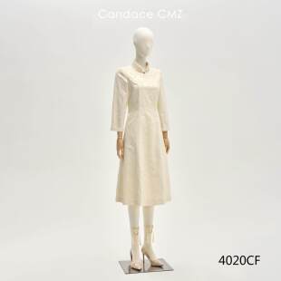 4020CF 2988 女 显瘦连衣裙 修身 时尚 女装 新款 秋冬 洪 CANDACE