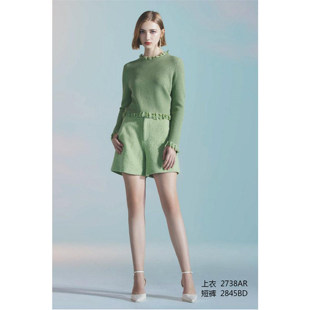 洪秀女 CANDACE 秋冬 新款 女装 2845BD 休闲 气质 百搭裤子 1780