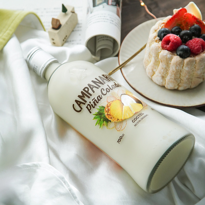 智利 卡裴娜菠萝椰奶鸡尾酒 蓝莓鸡尾酒 女士利口酒 莫吉托 700ml