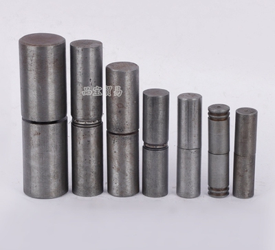 铁门轴门球 圆柱焊接铰链8mm至50mm圆柱合页 规格齐全20mmx65mm