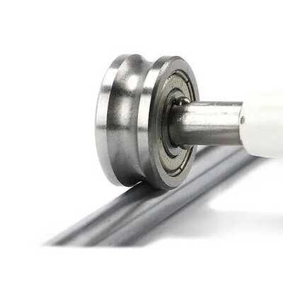 绣花机配件双列U型凹槽滑轮导轨