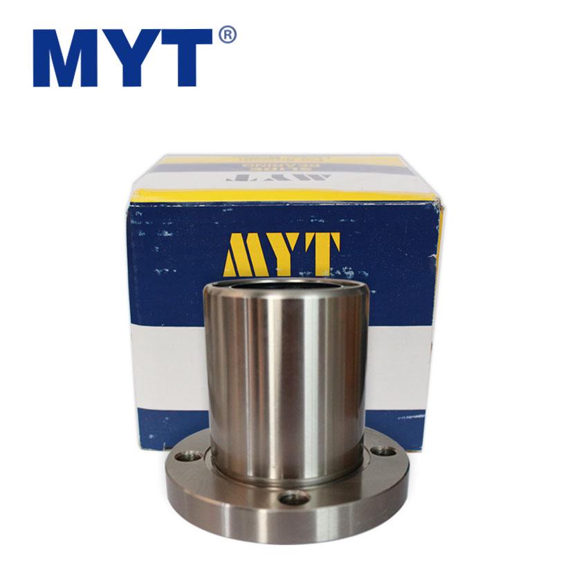 MYT美亚特欧制圆法兰直线轴承LMEF8 12 16 20 25 30 40 50 60 UU
